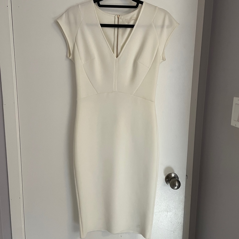 White Sheath Dress